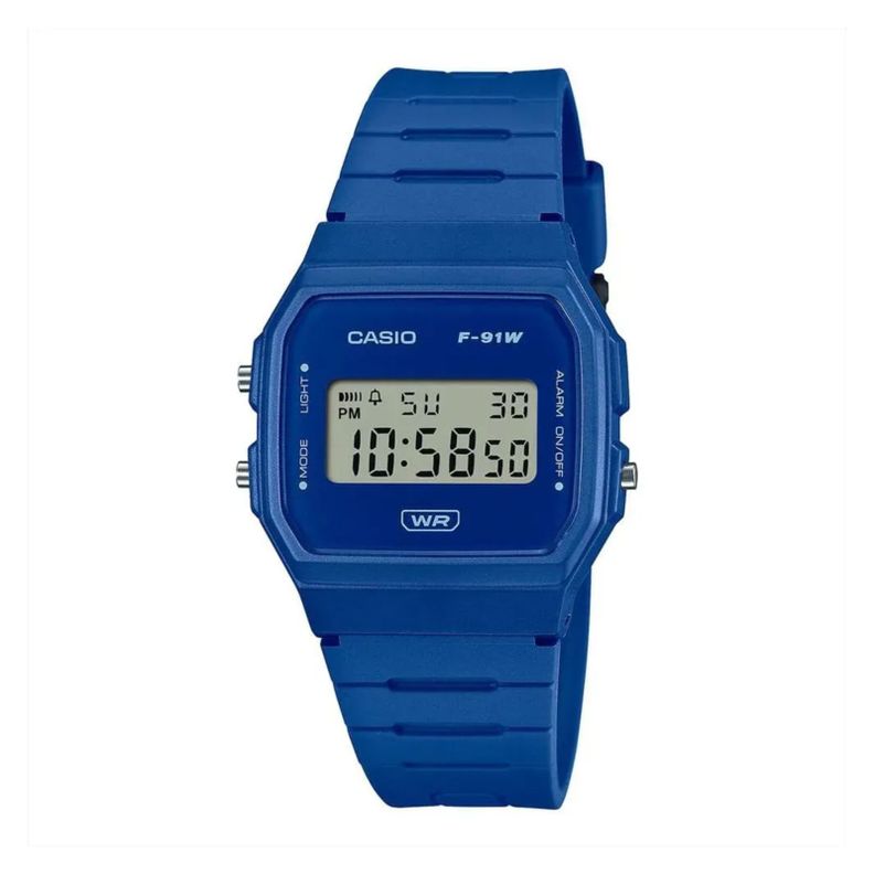 Reloj Casio F-91WB-2A1DF Unisexo Digital-0