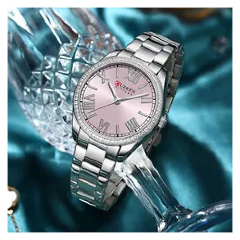 Reloj Curren KRED621905 Cuarzo Plata-3