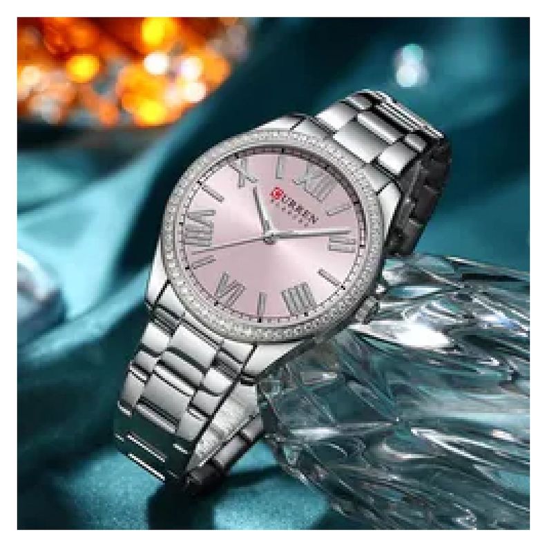 Reloj Curren KRED621905 Cuarzo Plata-4