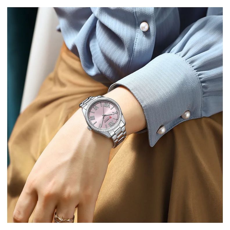 Reloj Curren KRED621905 Cuarzo Plata-5