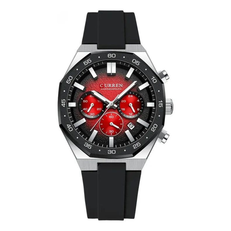 Reloj Curren KREE4405 Hombre Quartz Rojo