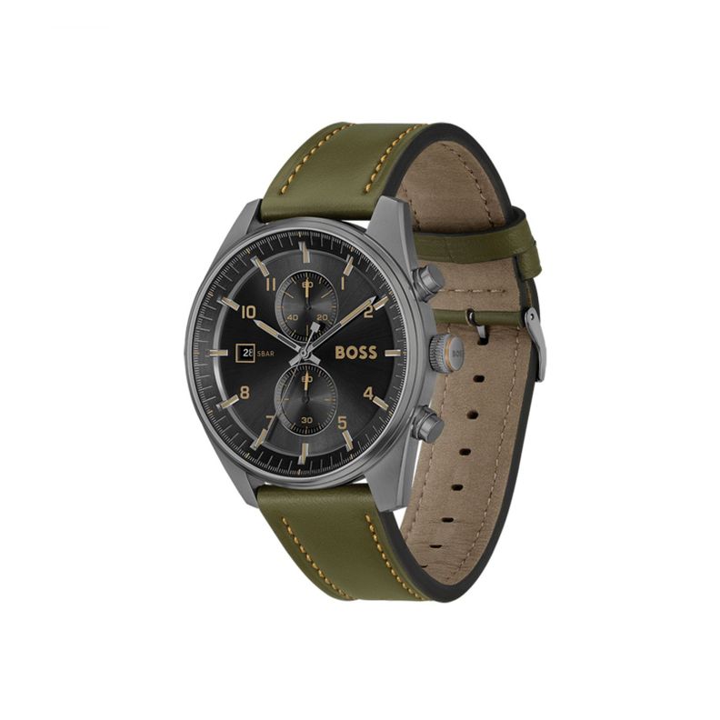 Reloj Boss 1514148 Café Hombre Quartz-2