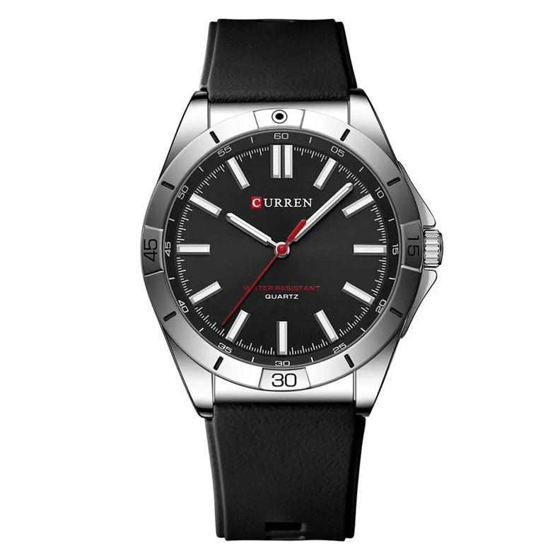 Reloj Curren KRED8801 Quartz Hombre Plateado