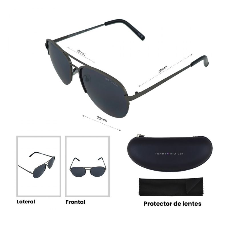 Lentes de Sol Tommy Hilfiger Outlook X62049 Hombre-4
