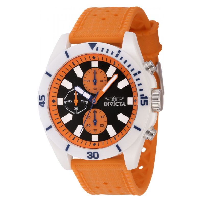 Reloj Invicta 46714 Hombre Quartz Blanco