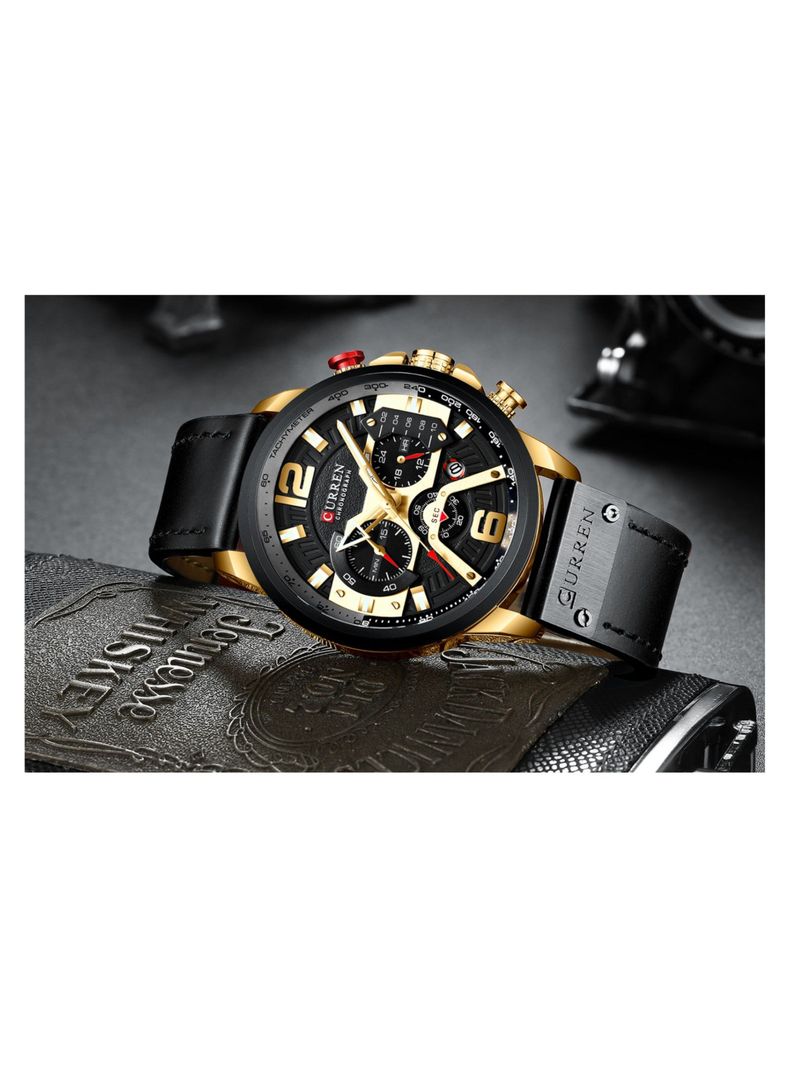 Reloj Curren KREC57180101 Quartz Hombre Dorado-2