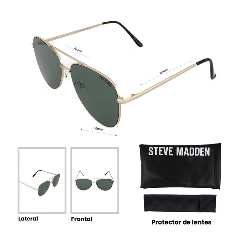 Lentes de Sol Steve Madden X17093 Outlook Unisex-3