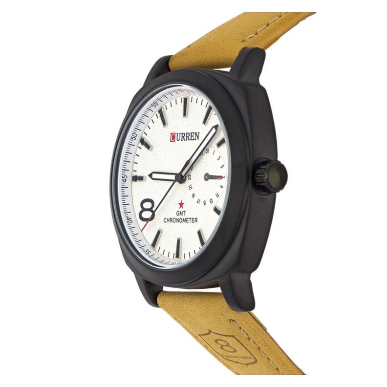 Reloj Curren KRE1902 Cuarzo Café-1