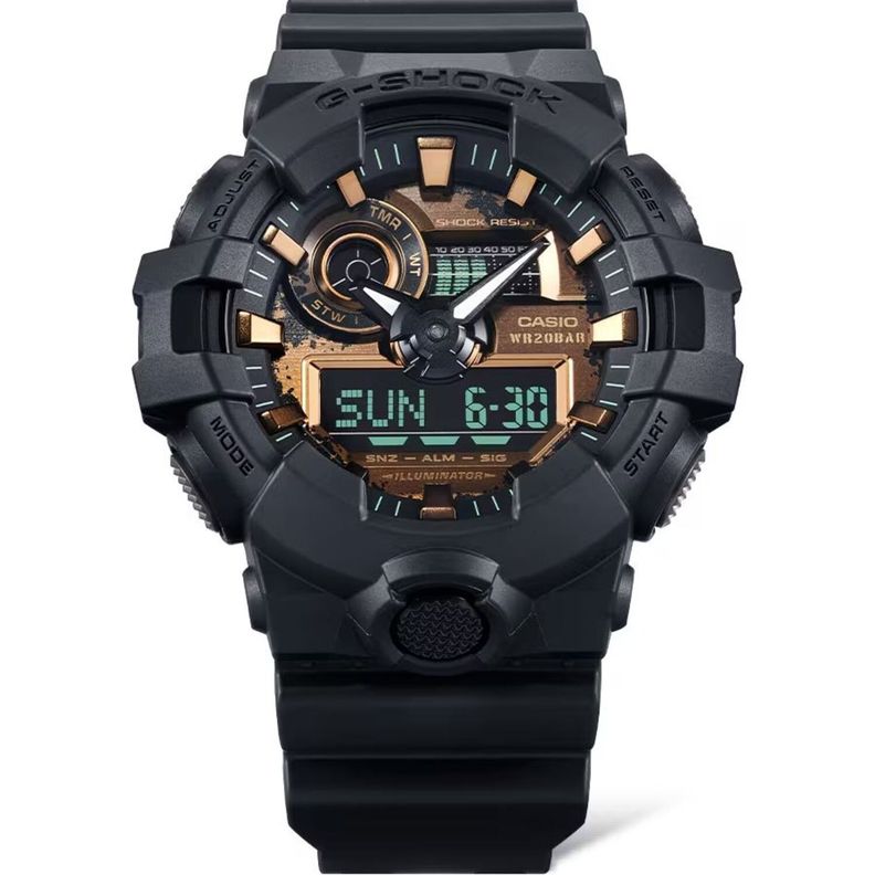 Reloj Casio GA700RC-1A Negro Hombre-1