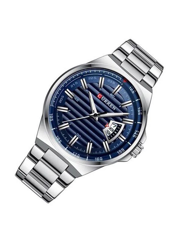 Reloj Curren KRED011903 Cuarzo Plata-2