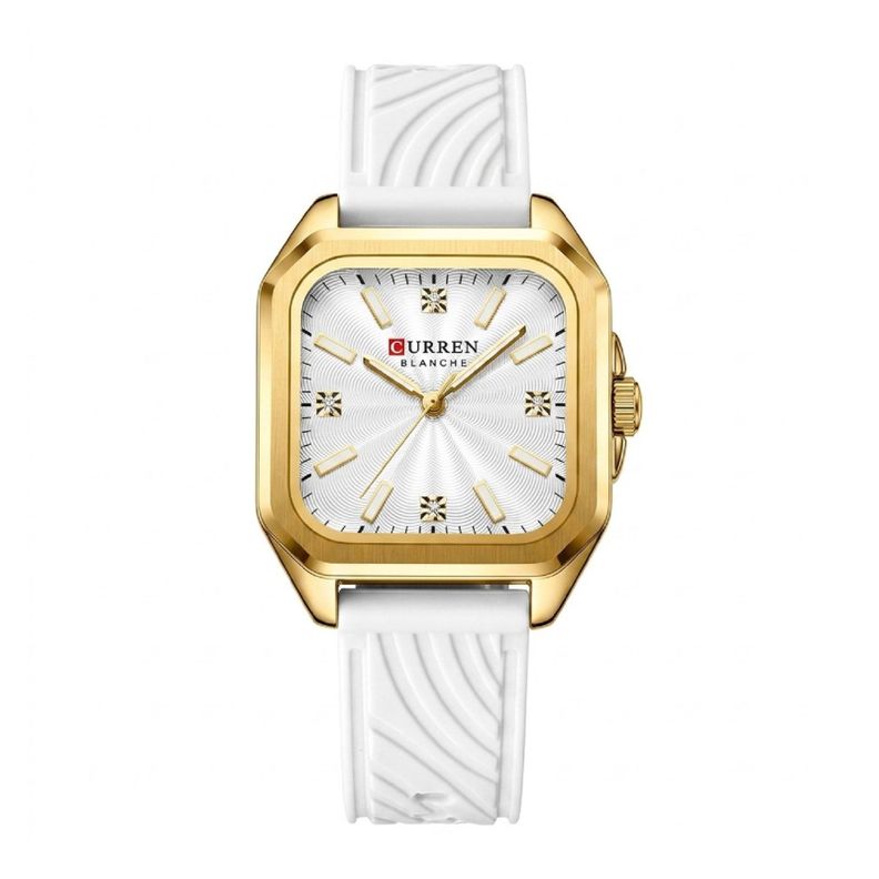 Reloj Curren KREE4503 Mujer Quartz Blanco