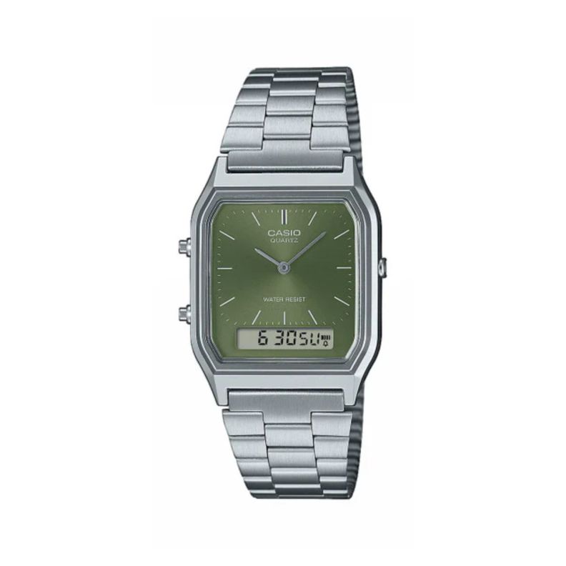 Reloj Casio AQ-230A-3AMQYDF Unisexo Análogo-Digital-0