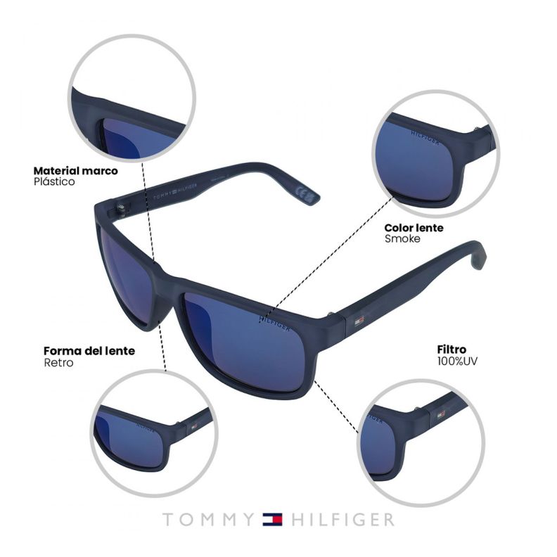 Lentes de Sol Tommy Hilfiger 66396433 Hombre-3