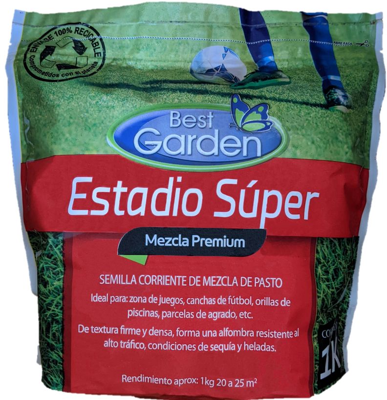 Semilla De C sped Mezcla Estadio 1kg Best Garden