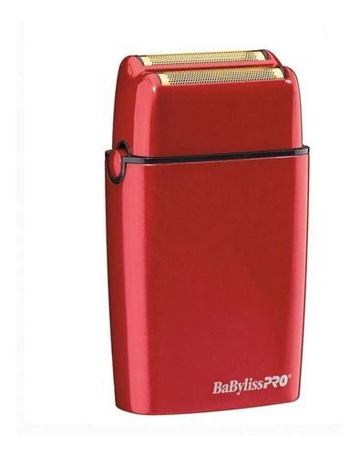 Afeitadora Métalica Doble Hoja Inalámbrica Babylisspro Rojo-0
