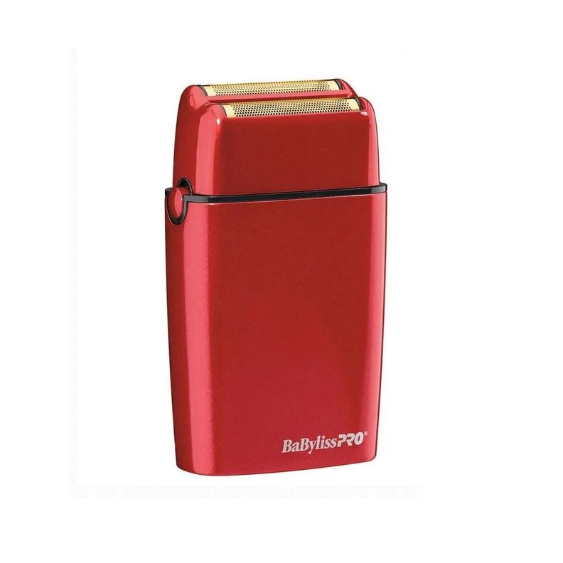 Afeitadora Métalica Doble Hoja Inalámbrica Babylisspro Rojo-1