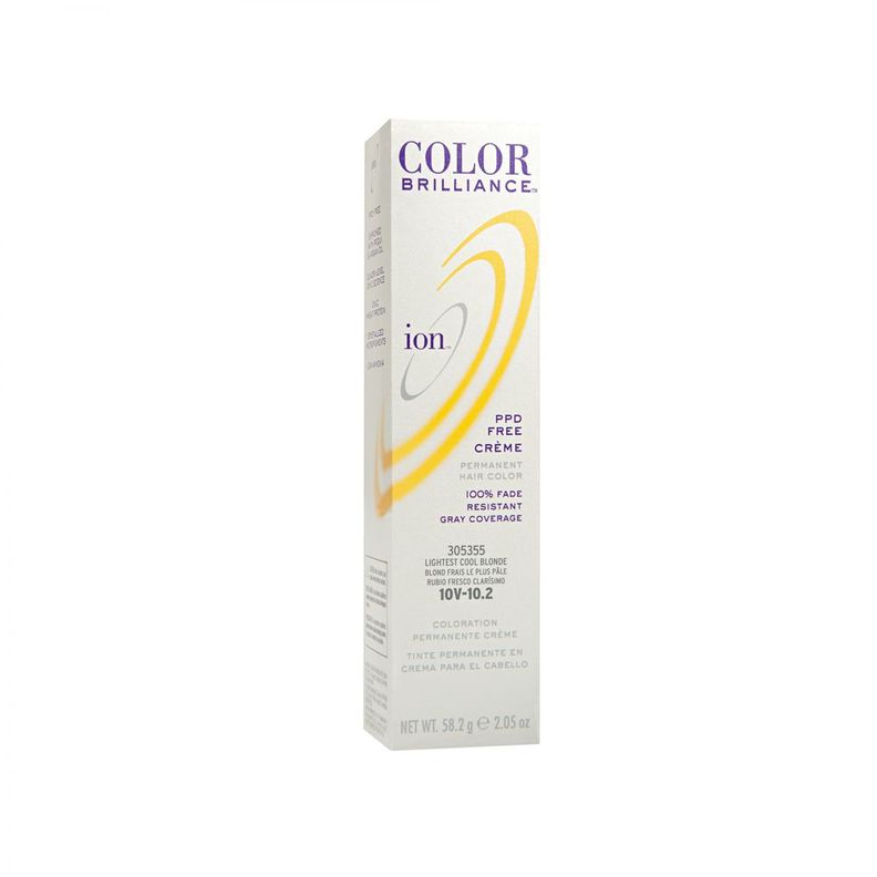 Tinte Permanente En Crema Ion Rubio fresco clarisimo 10V