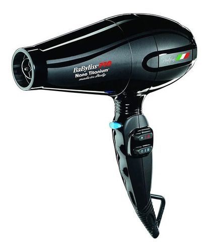 Secador Portofino Black Motor Italiano Babylisspro-1