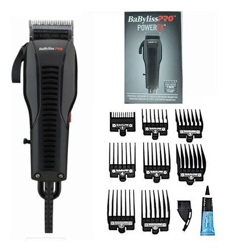 Cortapelo Power Fx Magnético Con 8 Guías Babylisspro Black-2