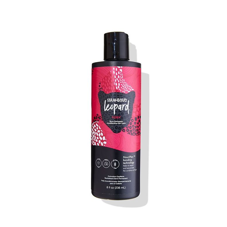 Tintura semi-permanente Foxy Strawberry Leopard 236 ml-0