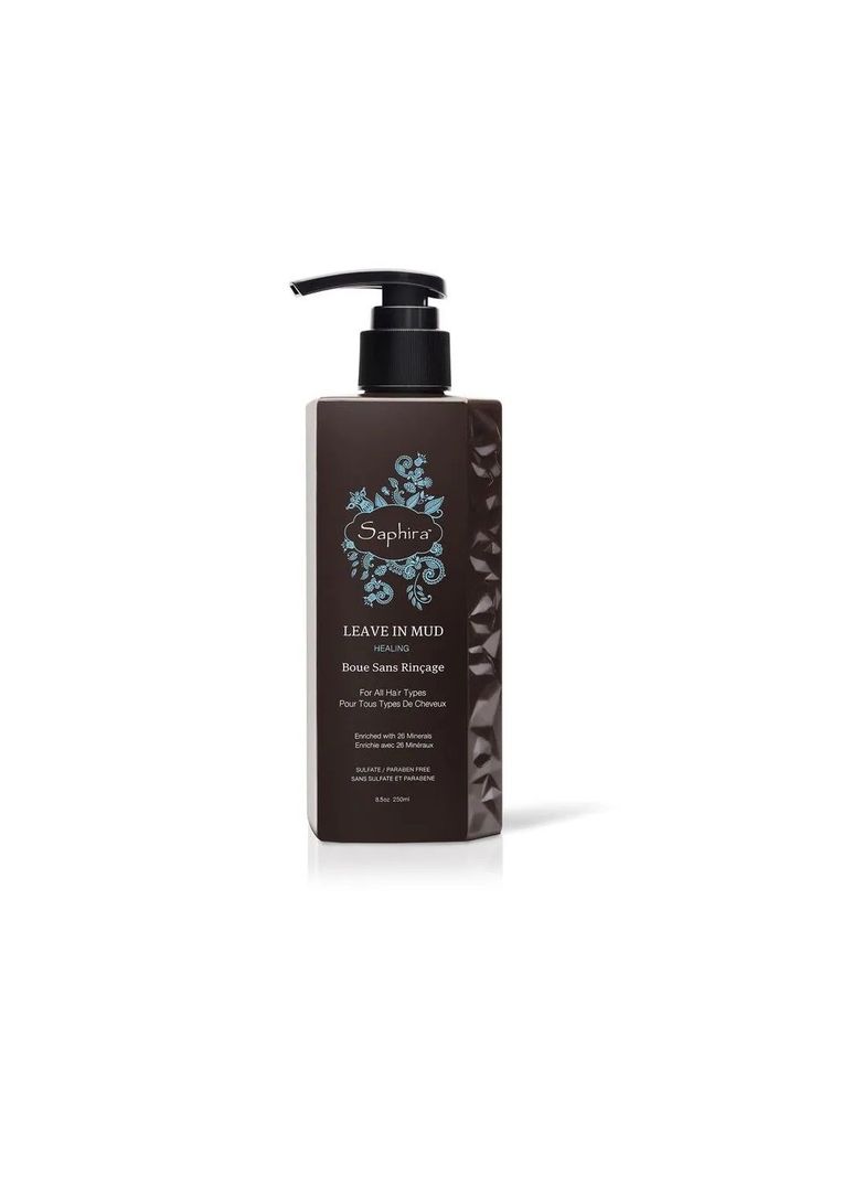 Acondicionador sin enjuague Saphira Leave in Mud 250ml-0