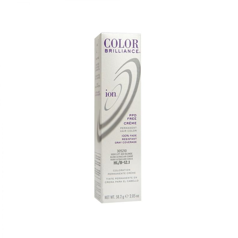 Tinte Permanente En Crema Ion Rubio ultraclaro cenizo HL-B-0