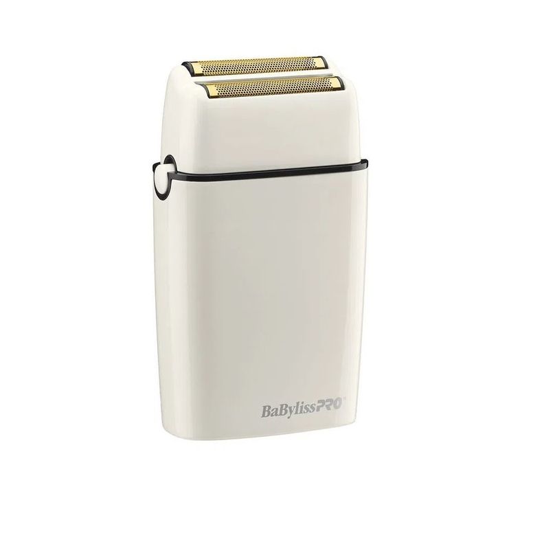 Afeitadora Métalica Doble Hoja Inalámbrica Babylisspro Blanc-1
