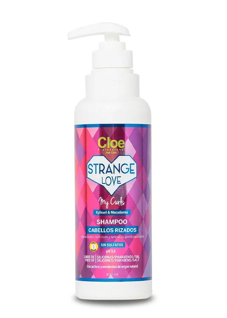Shampoo para rizos Cloe Strange Love Curls 400ml-1