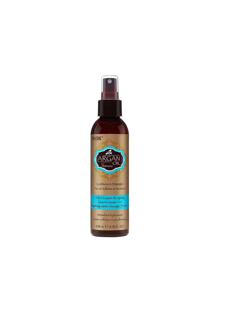 Tratamiento en Spray Hask Aceite de Argán 5 en 1 175ml-0