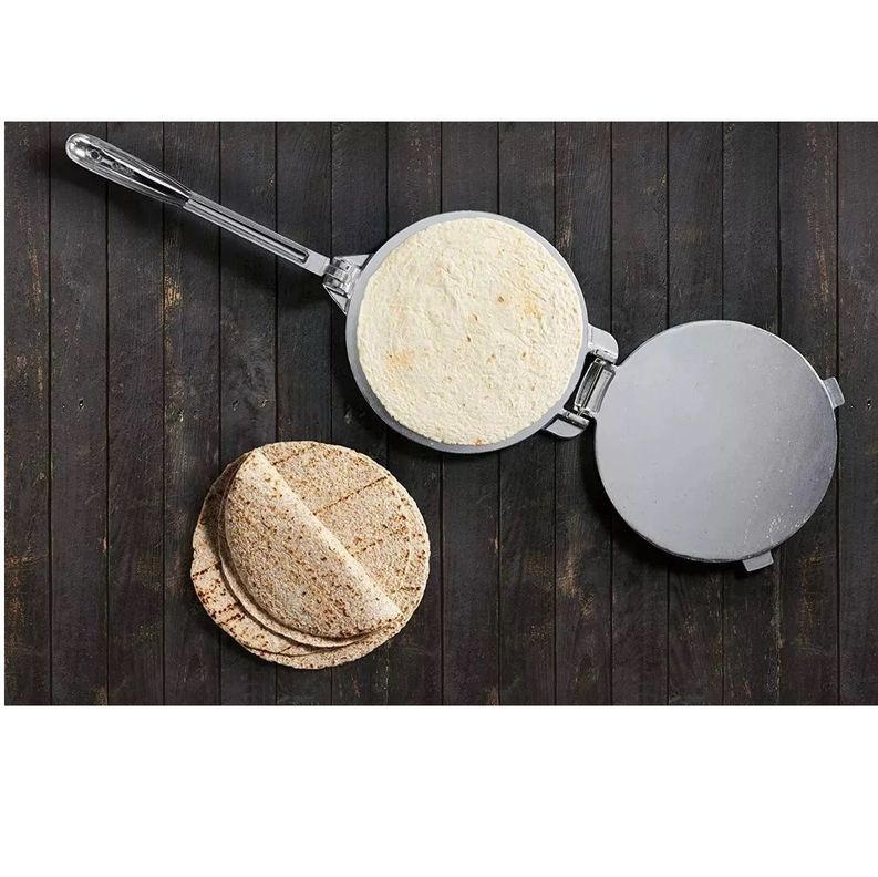 Prensa Para Tortillas Acero Inoxidable 20 cm-2