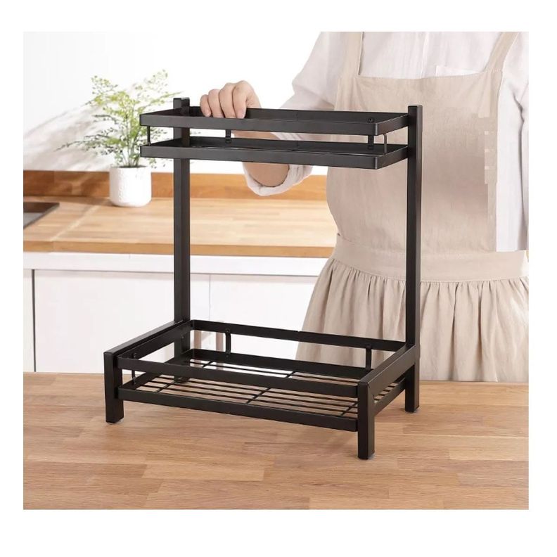 Rack Especiero Organizador Condimenteros 2 Niveles-2