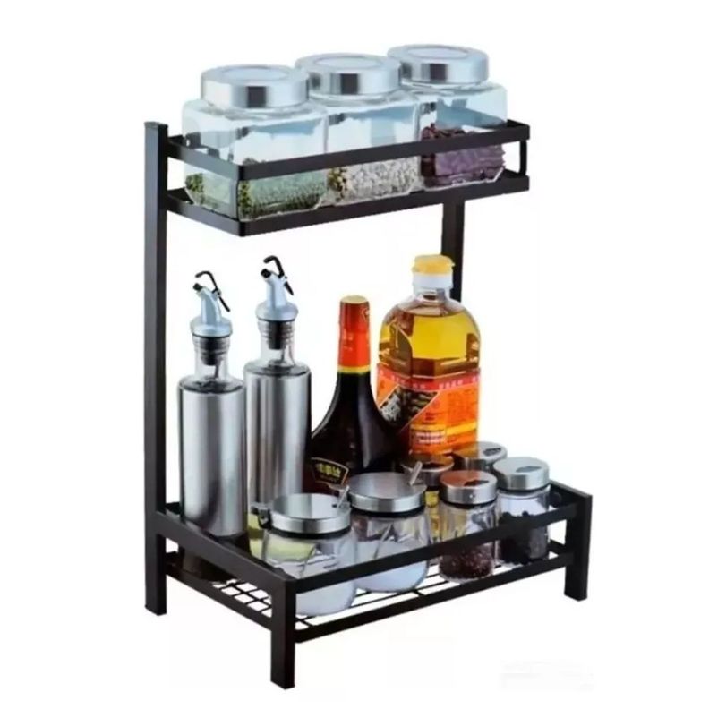 Rack Especiero Organizador Condimenteros 2 Niveles-1