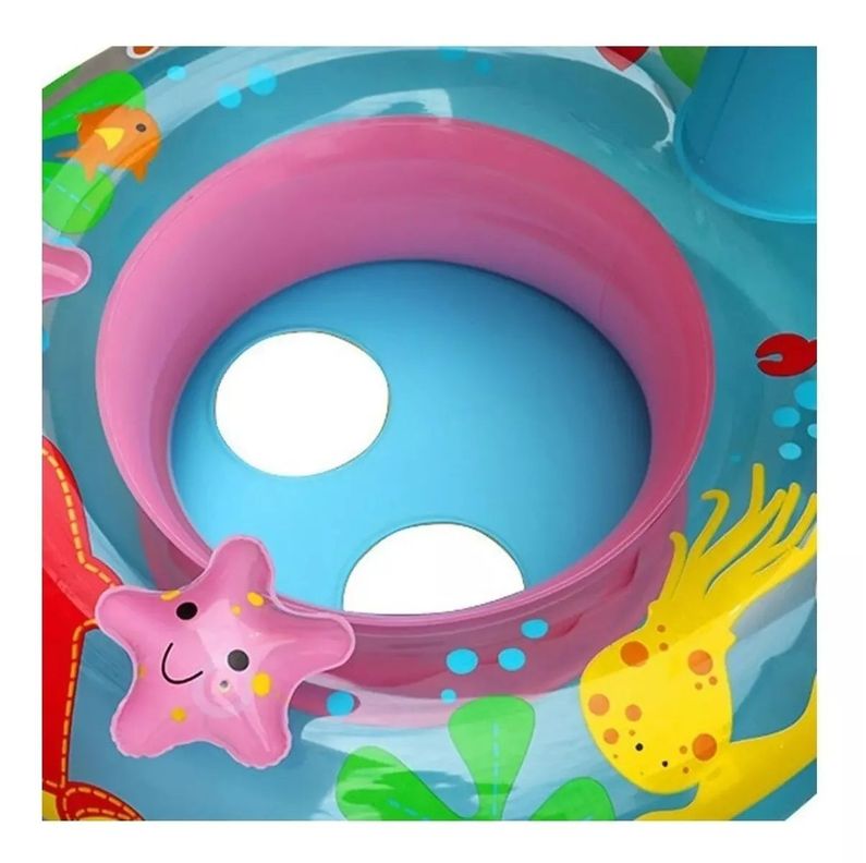 Flotador Inflable Para Niños Sombrilla Piscina-1