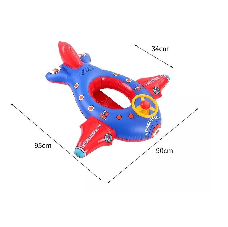 Flotador Para Niños Modelo Avion-1