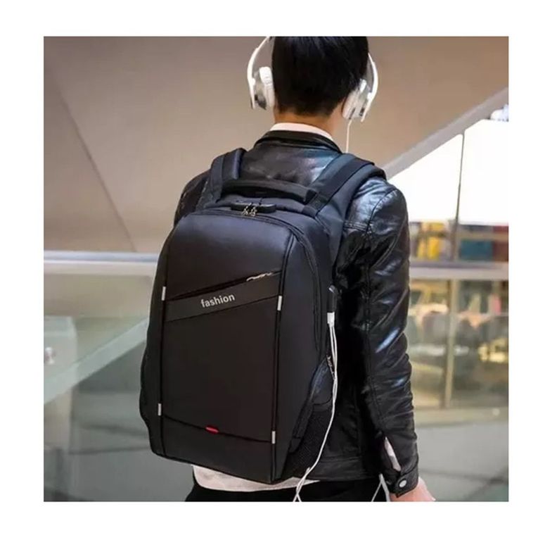 Mochila Antirrobo Mochila Antirrobo Usb Mochila Notebook -3