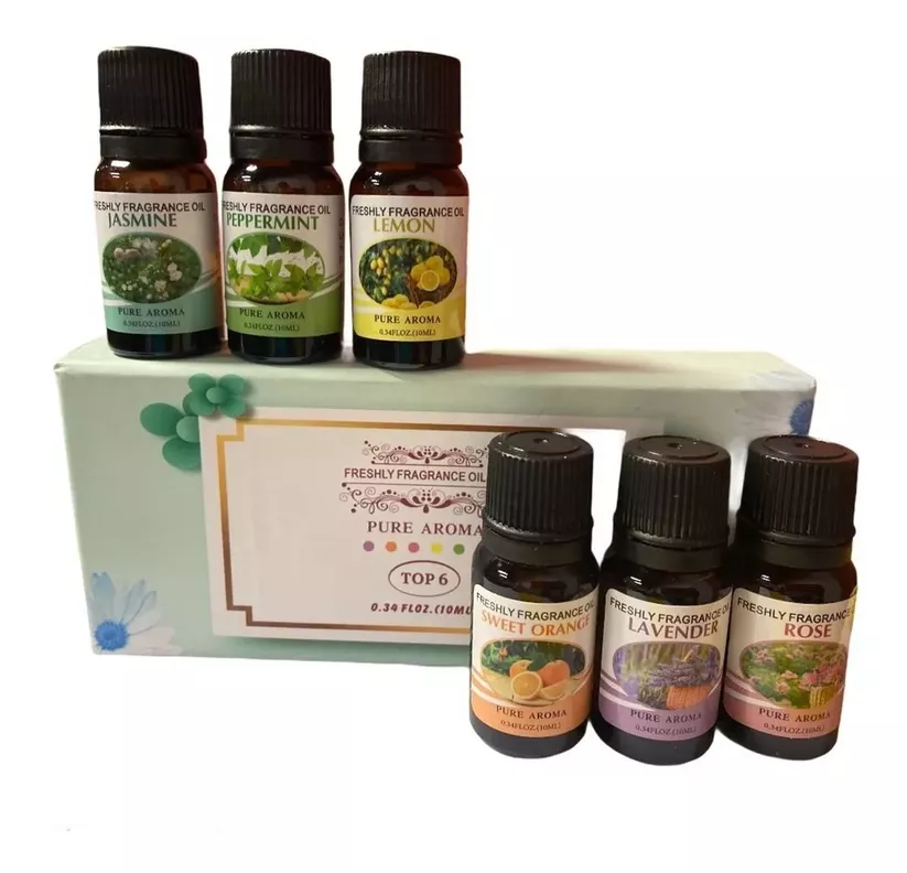 6 Esencias Para Humidificadores Aceites Aromaticos -0