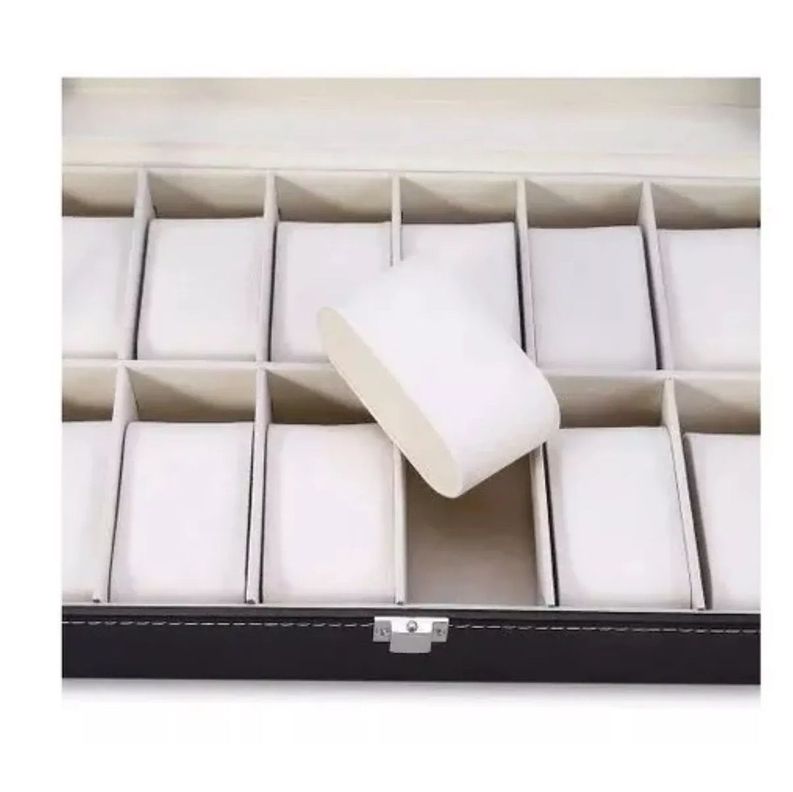 Caja Organizador De Relojes Estuche  12 piezas-3