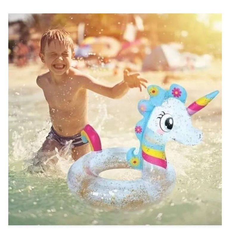 Flotador Unicornio Piscina Niños-1