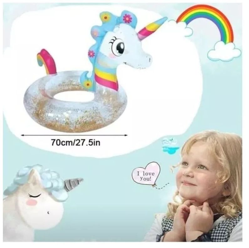Flotador Unicornio Piscina Niños-2