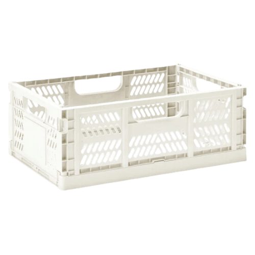 Caja Plegable Moderna Grande Crema-0