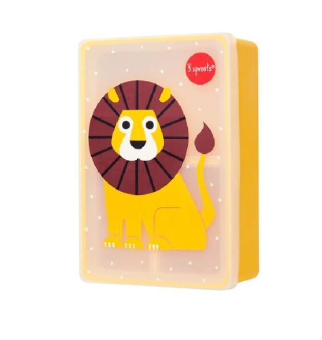 Caja de Silicona Almuerzo Bento Box Diseño León-0