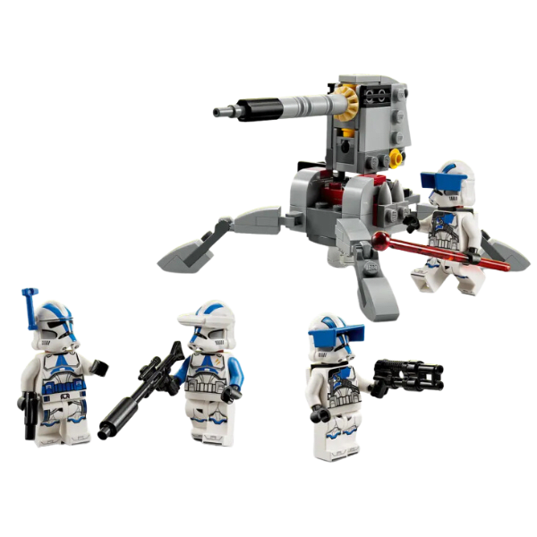 Star Wars Pack de Combate Clon Troopers de la 501 119 Piezas 75345-1