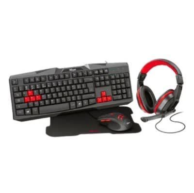 Kit Gaming Ziva (Teclado-Audífono-Mouse y Pad Mouse)-0