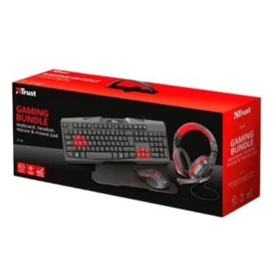 Kit Gaming Ziva (Teclado-Audífono-Mouse y Pad Mouse)-1