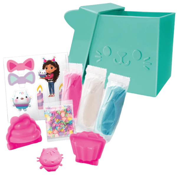 Gabby´S Dollhouse Misteriosa cat Box ¡Haz Cupcakes de Clay!-2