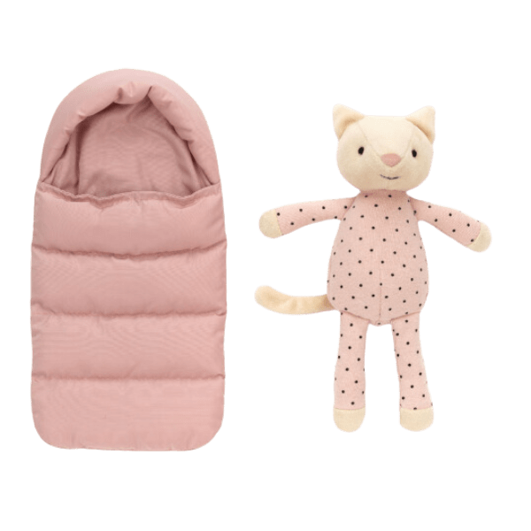 Peluche Snuggler Gato Con Saco de Dormir-1