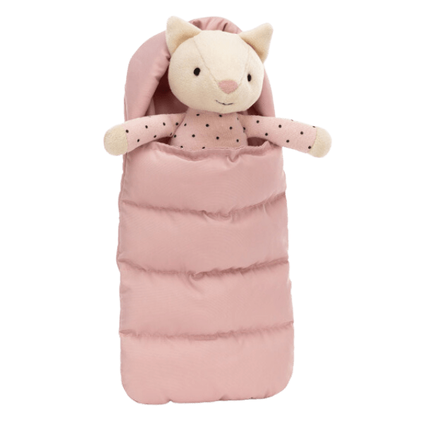Peluche Snuggler Gato Con Saco de Dormir-2