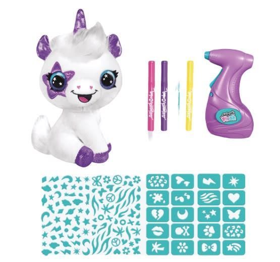 Airbrush Plush ¡Colorea Tu Peluche! Unicornio-1