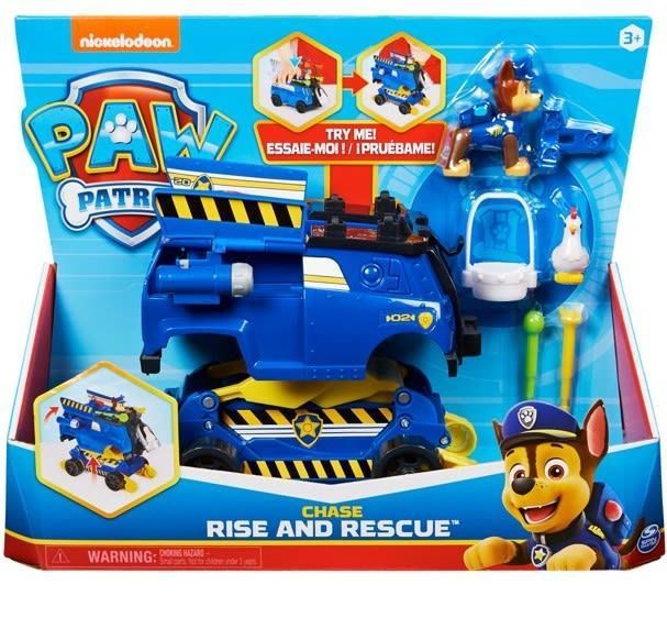 Paw Patrol Vehículo Transformación Chase Rise and Rescue 6063637-0
