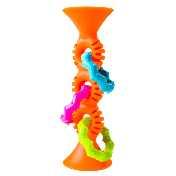 Pipsquigz Loops Orange Mordedores y Sonajeros Sensorial-0